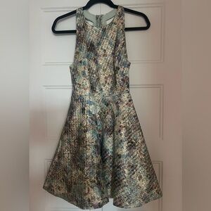 Alice + Olivia Blue Multicolor Dress Brand New with Tags